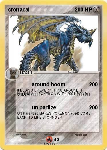 Pokemon cronacal