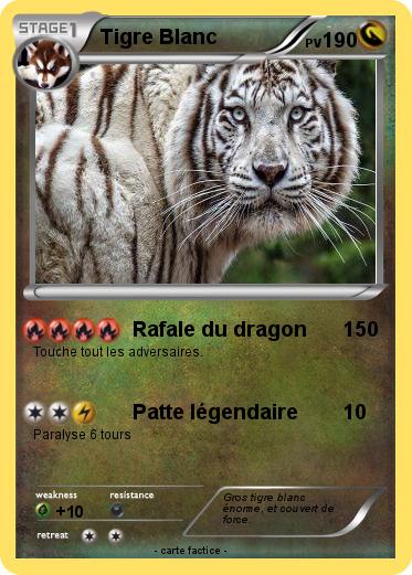 Pokemon Tigre Blanc
