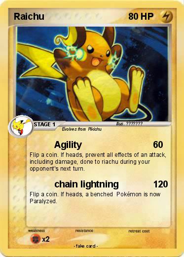 Pokemon Raichu