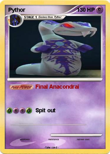 Pokemon Pythor