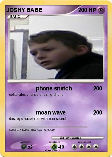 Pokemon JOSHY BABE