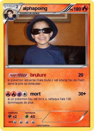 Pokemon alphapoing