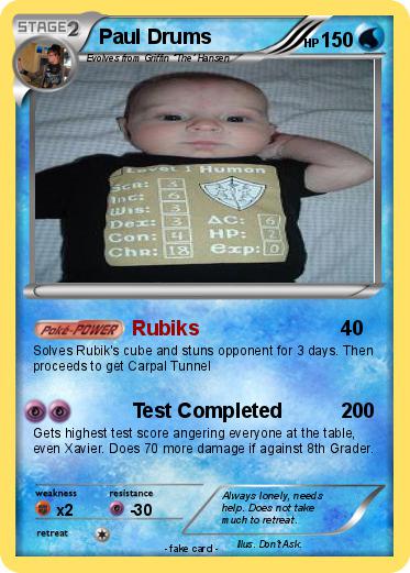 Pokemon Paul Drums