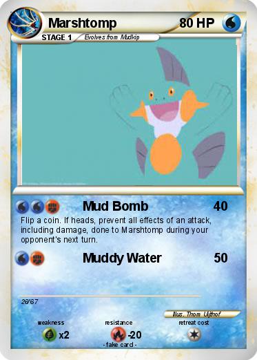 Pokemon Marshtomp