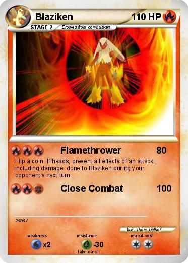 Pokemon Blaziken