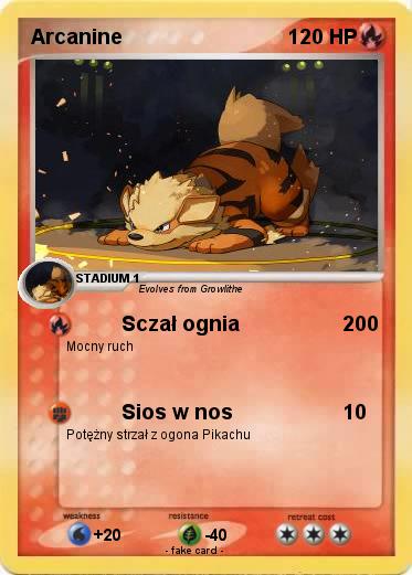 Pokemon Arcanine