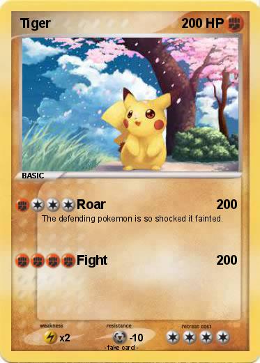 Pokemon Tiger