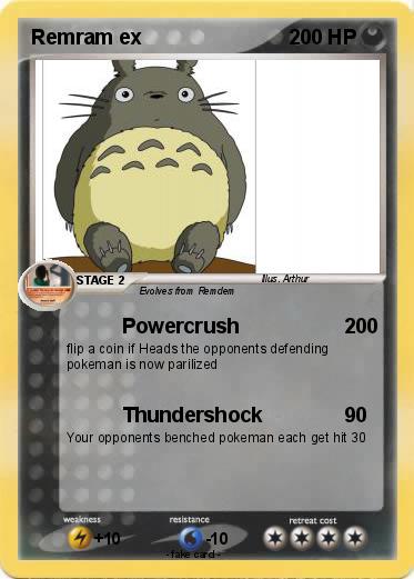 Pokemon Remram ex