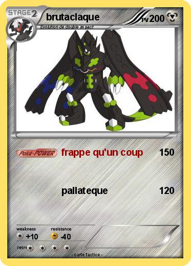 Pokemon brutaclaque