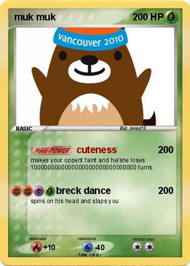 Pokemon muk muk