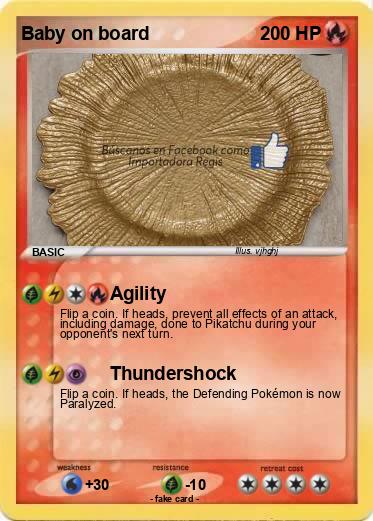 Pokemon Baby on board