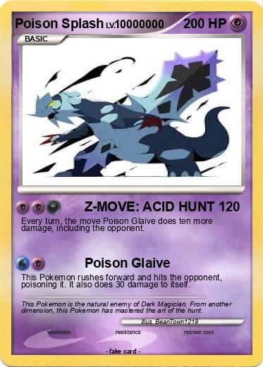 Pokemon Poison Splash