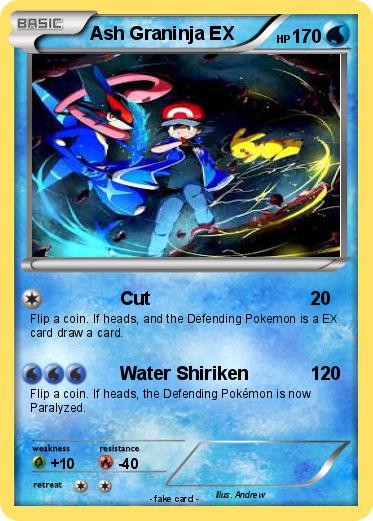 Pokemon Ash Graninja EX