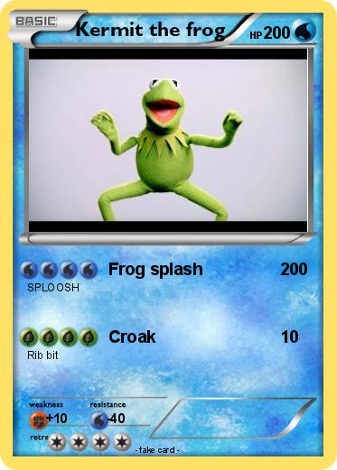 Pokemon Kermit the frog