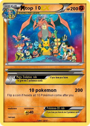 Pokemon top 10