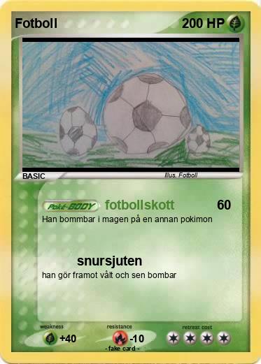 Pokemon Fotboll
