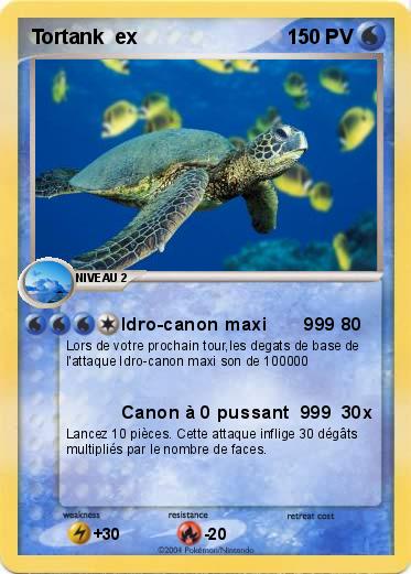 Pokemon Tortank  ex