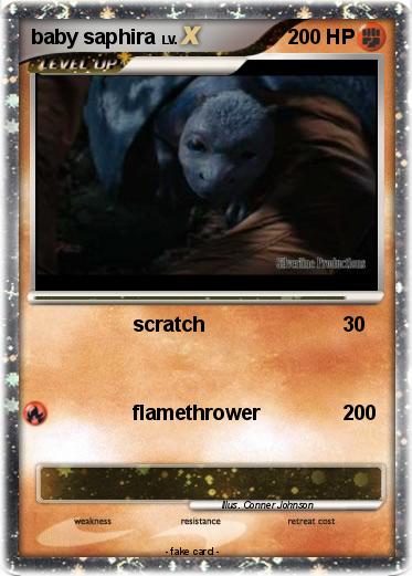 Pokemon baby saphira