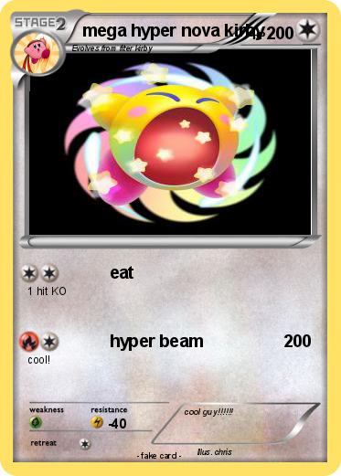 Pokemon mega hyper nova kirby