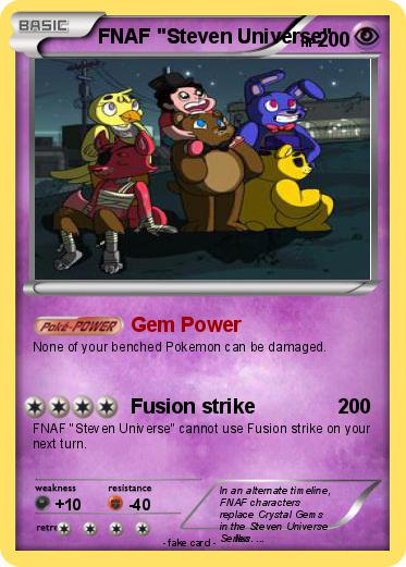 Pokemon FNAF "Steven Universe"