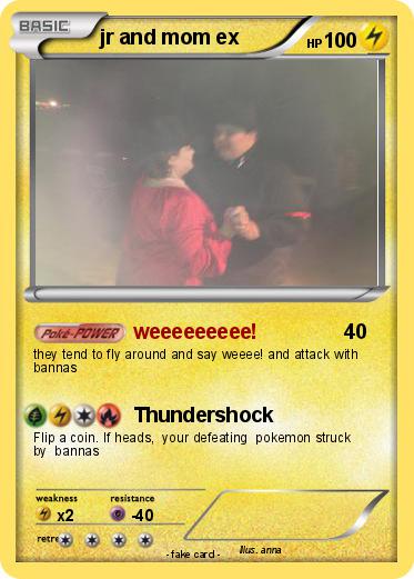 Pokemon jr and mom ex