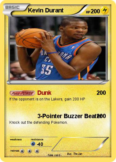 Pokemon Kevin Durant