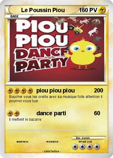 Pokemon Le Poussin Piou