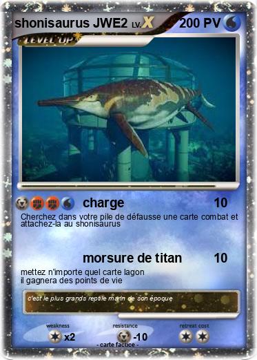Pokemon shonisaurus JWE2