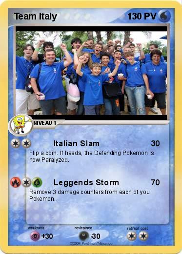 Pokemon Team Italy