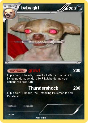 Pokemon baby girl