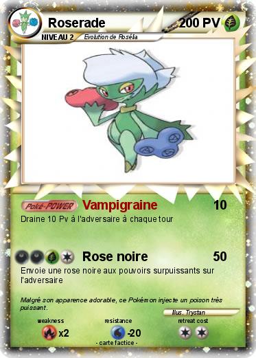 Pokemon Roserade