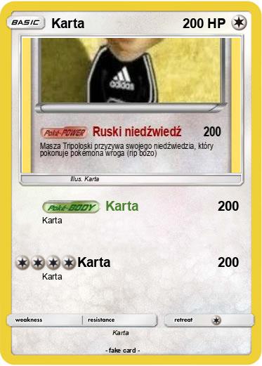 Pokemon Karta