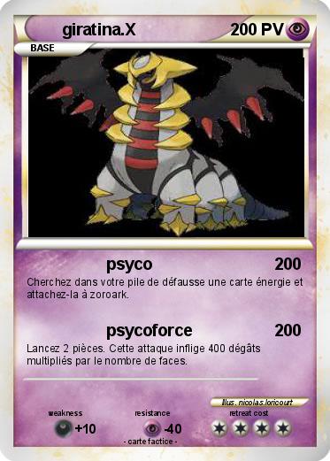Pokemon giratina.X