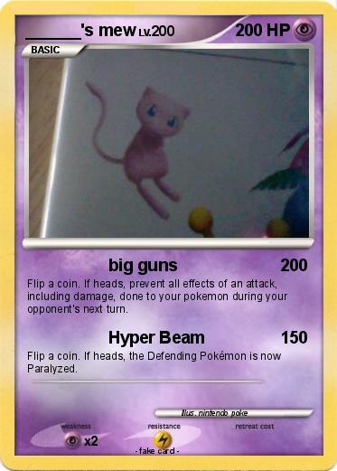 Pokemon ______'s mew