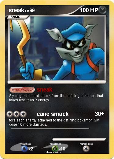 Pokemon sneak