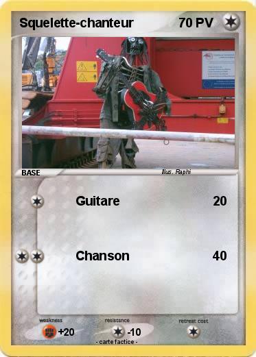 Pokemon Squelette-chanteur
