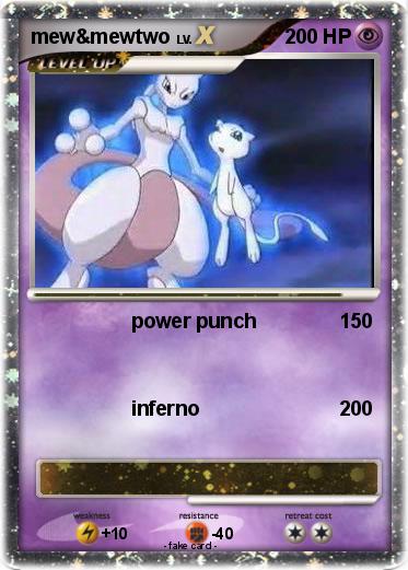 Pokemon mew&mewtwo