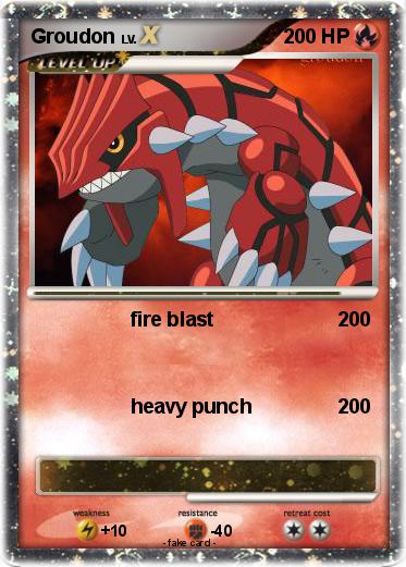 Pokemon Groudon
