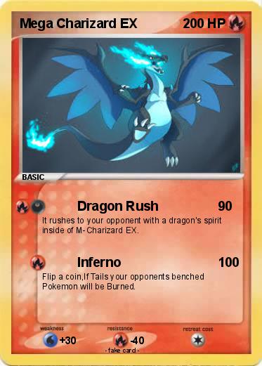 Pokemon Mega Charizard EX
