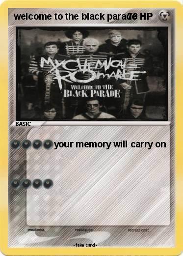 Pokemon welcome to the black parade