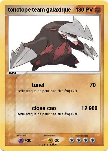 Pokemon tonotope team galaxique