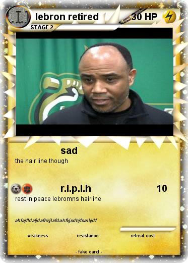 Pokemon lebron retired