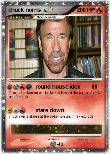 Pokemon chuck norris