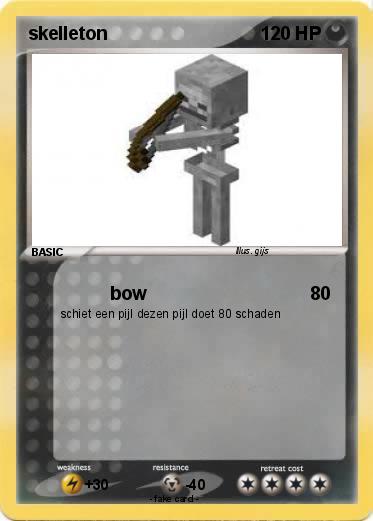 Pokemon skelleton