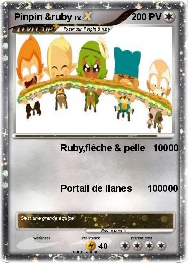 Pokemon Pinpin &ruby