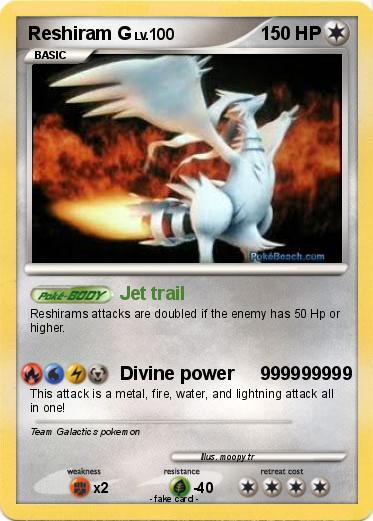 Pokemon Reshiram G