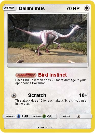 Pokemon Gallimimus
