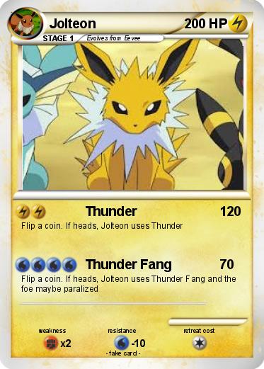 Pokemon Jolteon