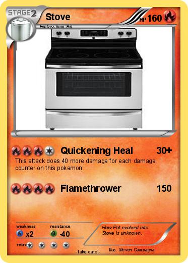 Pokemon Stove