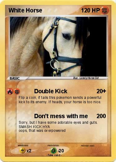 Pokemon White Horse